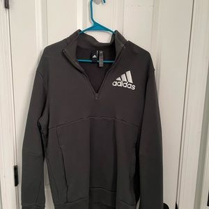 Adidas quarter-zip pullover sweatshirt